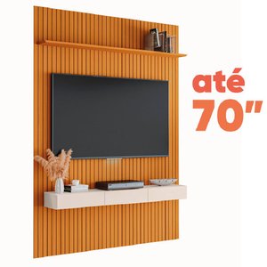 Painel Ripado para Tv até 70 Polegadas com Nicho Edn