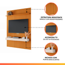 Ver imagem 5 de Painel Ripado para Tv até 70 Polegadas com Nicho Edn