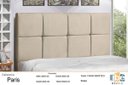 Ver imagem 3 de Cabeceira Casal King Size 195 Cm Paris New Foam para Cama Box Estofada - Jbe Móveis