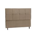 Ver imagem 1 de Cabeceira Paris Estofada com Botão de Strass para Cama Box Casal King Size 195cm New Foam - Jbe Móve