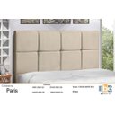Ver imagem 3 de Cabeceira Paris Estofada com Botão de Strass para Cama Box Casal King Size 195cm New Foam - Jbe Móve