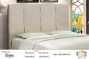 Ver imagem 3 de Cabeceira Casal King Size 195 Cm Style New Foam para Cama Box Estofada - Jbe Móveis