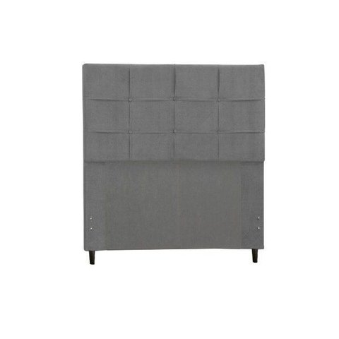 Cabeceira Casal King Size 195 Cm Style Chumbo para Cama Box Estofada - Jbe Móveis