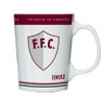 Caneca Porcelana Premium Brasfoot Fluminense 260ml Licenciada Branco - 1