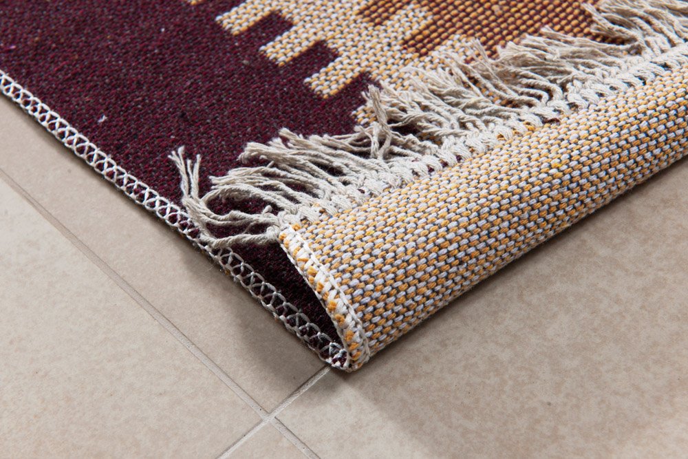 Tapete Turco Kilim - Antep - 1,40M x 2,00M - Bege - des 002 - Niazitex - 2