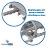 Canhao Para Encher Linguiça E Embutidos Inox 8 Litros 3 Funis CAF - 4