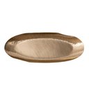 Ver imagem 2 de Bandeja Decorativa em Metal Dourado 56cm 22206g Mart