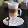 Kit 6 Caneca Taca Alta para Cafe Cappuccino Copo em Vidro Dolce Gusto Chocolate 230ml - 5
