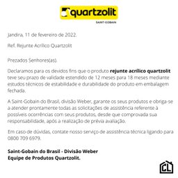 Rejunte Acrílico Kraft 1 Kg Anti Fungo Quartzolit. - 5
