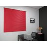 Persiana Horizontal Pvc 25mm Color 160larg X 140alt Vermelha - Pronta para Instalar - 1