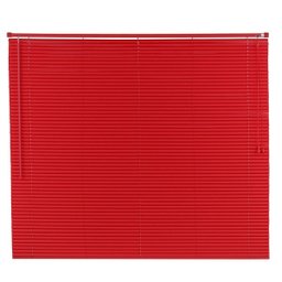 Persiana Horizontal Pvc 25mm Color 160larg X 140alt Vermelha - Pronta para Instalar - 2