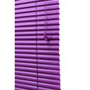 Ver imagem 3 de Persiana Horizontal PVC 25mm Color 140larg x 140alt Violeta - Pronta para instalar