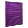 Persiana Horizontal PVC 25mm Color 120larg x 140alt Violeta - Pronta para instalar - 1