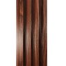 Painel Ripado Pdv Prime Madeira Jacarandá Tamanho 2,9m X 16cm - 1