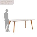 Ver imagem 6 de Conjunto de Mesa de Jantar Maia Tampo com Vidro Laqueado 160cm 6 Cadeiras Maia Premium