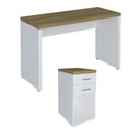 Ver imagem 1 de Conjunto Escritório Home Office: Mesa 6095 + Gaveteiro 6096