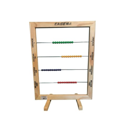 Contador Ábaco do Professor - Madeira