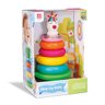 Pirâmide de argolas Empilhar Chocalho Unicórnio - Divertoys - 1