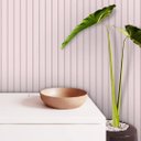 Ver imagem 2 de Papel de Parede Adesivo Ripado Rosa Bailarina Gh Papel de Parede 3,5m