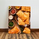 Ver imagem 4 de Kit 3 Quadro Decorativo Pastel Lanchonete Pastelaria Est5 28x20cm