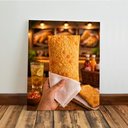 Ver imagem 5 de Kit 3 Quadro Decorativo Pastel Lanchonete Pastelaria Est5 28x20cm