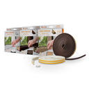 Ver imagem 3 de Veda Frestas 6 Metros Adesivo Branco 6 X 9mm