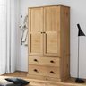 Guarda-roupa 2 Portas e 2 Gavetas Madeira de Pinus Empório - 1