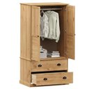 Ver imagem 5 de Guarda-roupa 2 Portas e 2 Gavetas Madeira de Pinus Empório