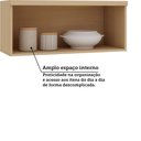 Ver imagem 4 de Armário Aéreo Basculante 1 Porta 80cm Brise Luciane Móveis