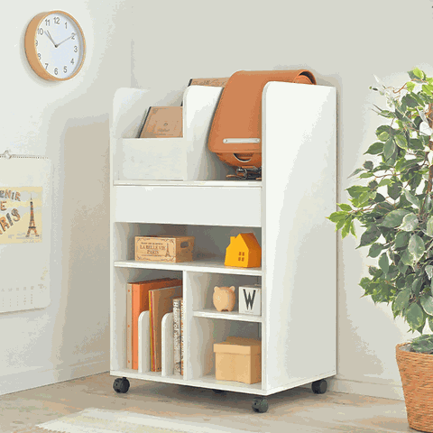 Organizador Estante Infantil Liam 100% Mdf Woodcore