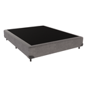 Ver imagem 1 de Cama Box Viúvo Suede Cinza