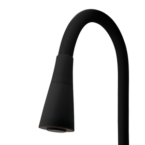 Tubo Gourmet Cone Flexível Preto para Torneira de Cozinha Del