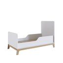 Ver imagem 7 de Berço com Regulagem de Altura 3 em 1 para Bebê e Criança Cor:branco