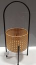 Ver imagem 5 de Cachepô Metal 40x15x15cm Bege Vaso Decorativo Planta
