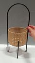 Ver imagem 4 de Cachepô Metal 40x15x15cm Bege Vaso Decorativo Planta