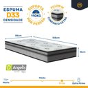 Ver imagem 5 de Cama Box Baú com Colchão Espuma D33 Pillow In Anjos Ortosleep + Auxiliar Unique Solteiro 88cm