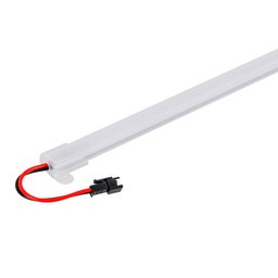 Perfil de Sobrepor Led 1 Metro 3000k 12w 220v Branco Gaya 3179 Perfil com Fita Direto na Rede - 110v - 2