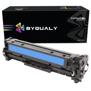 Toner Compativel Hp Bqcf411a Byqualy - Ciano