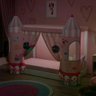 Cama Mini com Leds e Dossel Minnie - 1