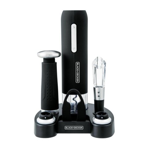 Kit Abridor de Vinho Black Decker W20-br Preto - Bivolt