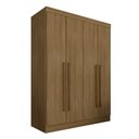 Ver imagem 2 de Guarda Roupa 4 Portas Solteiro Mayra Boreal - Móveis Arapongas Boreal