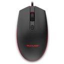 Ver imagem 1 de Mouse Gamer 2400dpi Usb Iluminação Led 7 Cores Preto Mo298