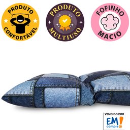 Futon Dobrável de Espuma Solteiro Jeans Bf Colchões - 6