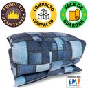Ver imagem 2 de Futon Dobrável de Espuma Solteiro Jeans Bf Colchões