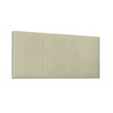 Ver imagem 1 de Painel de Cama 160cm Cristal Corano Marfim - Lucadi Home