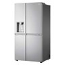 Refrigerador Smart LG Side By Side com Door-in-door UVNANO 611L Aço Escovado 127V GC-J257CSFS - 1