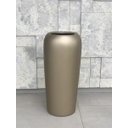 Ver imagem 2 de Vaso de Fibra de Vidro 63x28cm Estilo Vietnamita Dourado Fosco