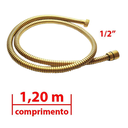 Ver imagem 2 de Flexível Deca Gold Matte 1,20 M 1/2" - 4260000GLMT