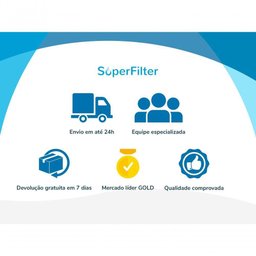 Kit C- 15 Refil Filtro Agua Polipropileno 9 3-4 Pp10e Bbi - 3