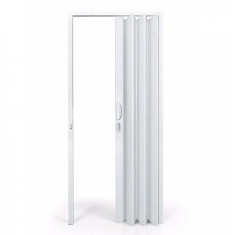 Porta Sanfonada Pvc - Branca - 0,72 X 2,10 Altura